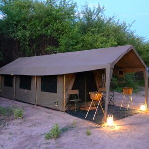 Home canvas safari frame tents